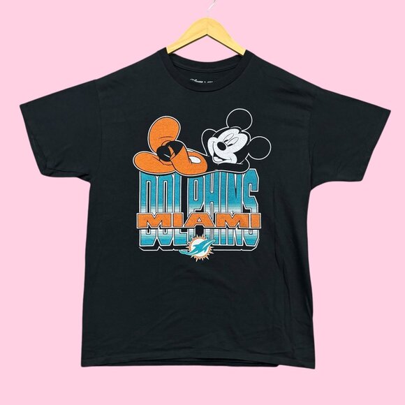 Disney x NFL Franchise AFC West Miami Dolphins Tee M - Picture 1 of 4